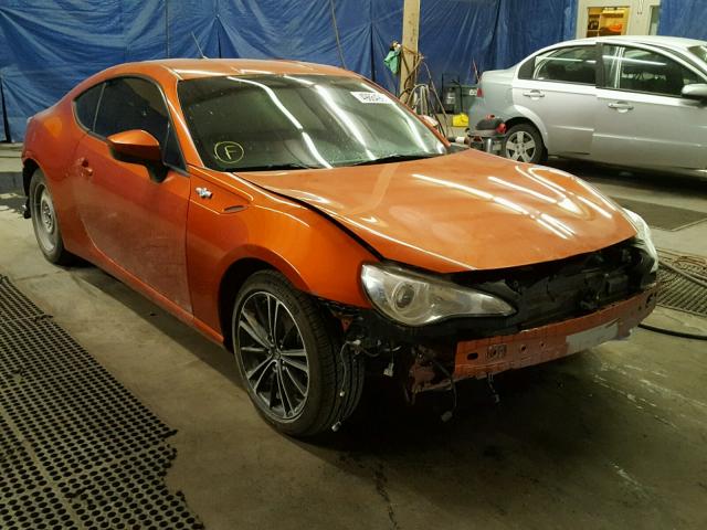 JF1ZNAA19D1724717 - 2013 TOYOTA SCION FR-S ნარინჯისფერი ფოტო 1