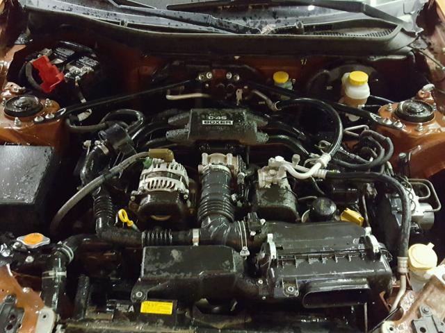 JF1ZNAA19D1724717 - 2013 TOYOTA SCION FR-S ნარინჯისფერი ფოტო 7