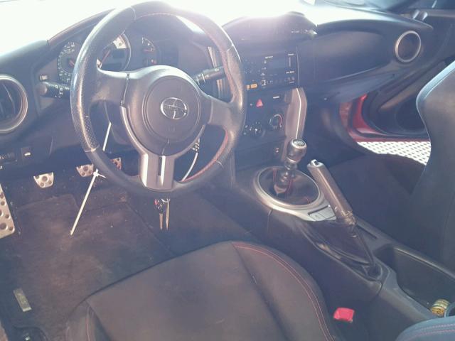 JF1ZNAA19D1724717 - 2013 TOYOTA SCION FR-S ნარინჯისფერი ფოტო 9