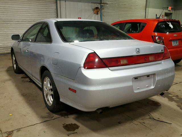 1HGCG22512A037117 - 2002 HONDA ACCORD EX SILVER photo 3