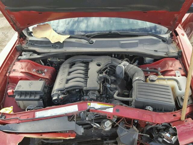 2B3KA43G17H856856 - 2007 DODGE CHARGER SE RED photo 7