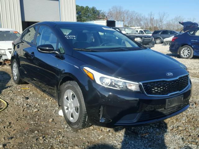 3KPFK4A79HE114699 - 2017 KIA FORTE LX BLACK photo 1