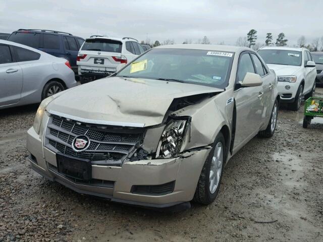 1G6DF577480202726 - 2008 CADILLAC CTS GOLD photo 2