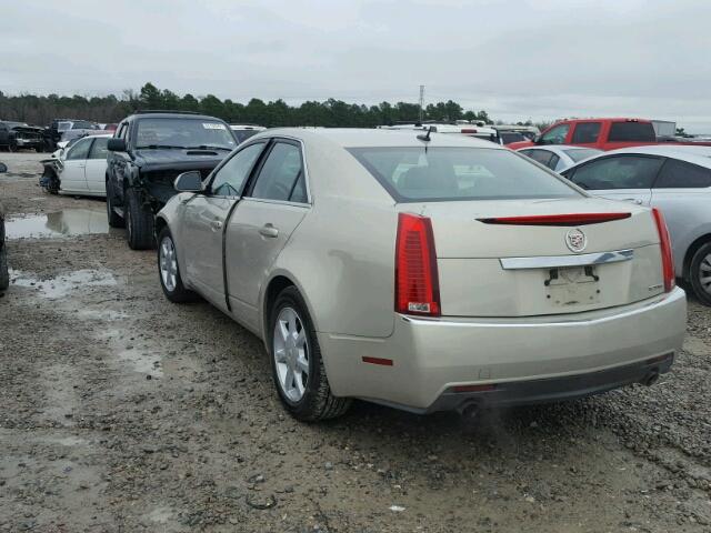 1G6DF577480202726 - 2008 CADILLAC CTS GOLD photo 3