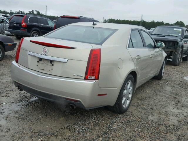 1G6DF577480202726 - 2008 CADILLAC CTS GOLD photo 4