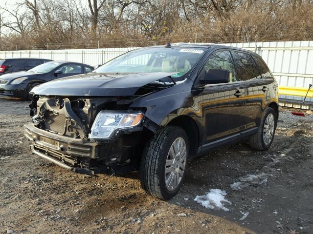 2FMDK4KC5ABB39434 - 2010 FORD EDGE LIMIT BLACK photo 2