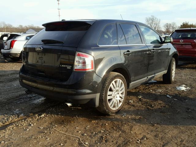 2FMDK4KC5ABB39434 - 2010 FORD EDGE LIMIT BLACK photo 4