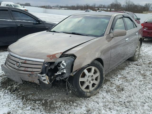 1G6DM57T360156533 - 2006 CADILLAC CTS BROWN photo 2