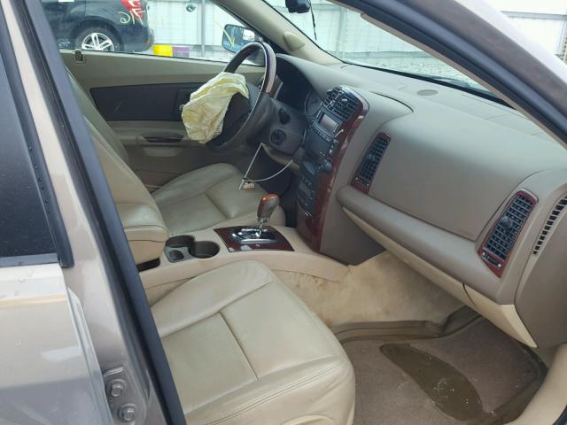 1G6DM57T360156533 - 2006 CADILLAC CTS BROWN photo 5