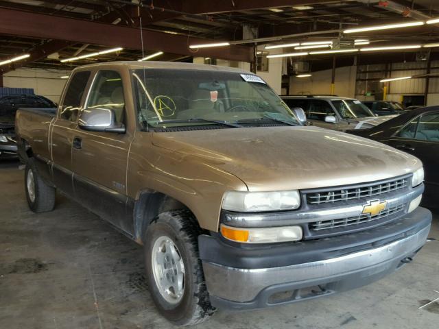 1GCEK19T8YE194505 - 2000 CHEVROLET SILVERADO GOLD photo 1