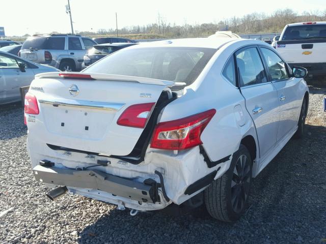 3N1AB7AP6HY239401 - 2017 NISSAN SENTRA S WHITE photo 4