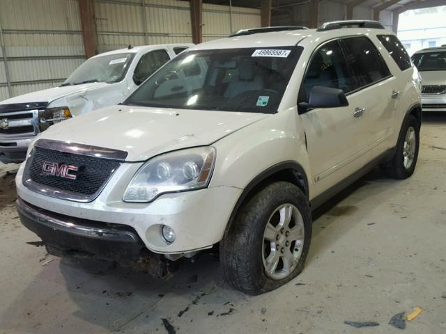 1GKER13D29J200552 - 2009 GMC ACADIA SLE WHITE photo 2