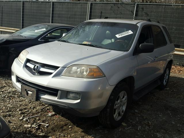 2HNYD188X4H552995 - 2004 ACURA MDX TOURIN SILVER photo 2