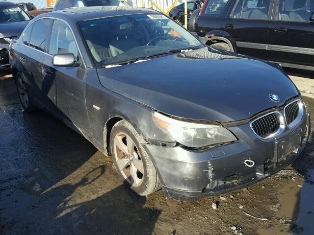 WBANF33587CS39122 - 2007 BMW 525 XI GRAY photo 1