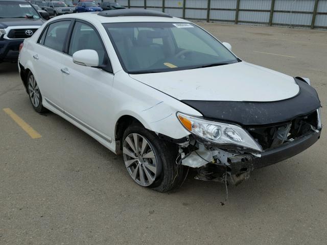 4T1BK3DB9BU418158 - 2011 TOYOTA AVALON BAS WHITE photo 1