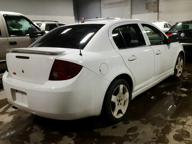 1G1AM58B467721832 - 2006 CHEVROLET COBALT SS WHITE photo 4