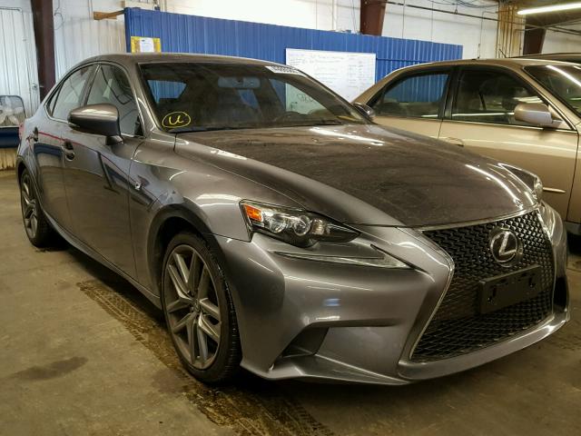 JTHCF1D25E5007838 - 2014 LEXUS IS 250 GRAY photo 1