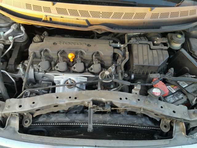 1HGFA168X6L093225 - 2006 HONDA CIVIC EX SILVER photo 7