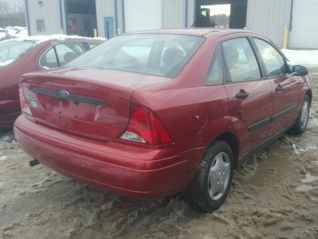 1FAFP33Z33W240572 - 2003 FORD FOCUS LX RED photo 4