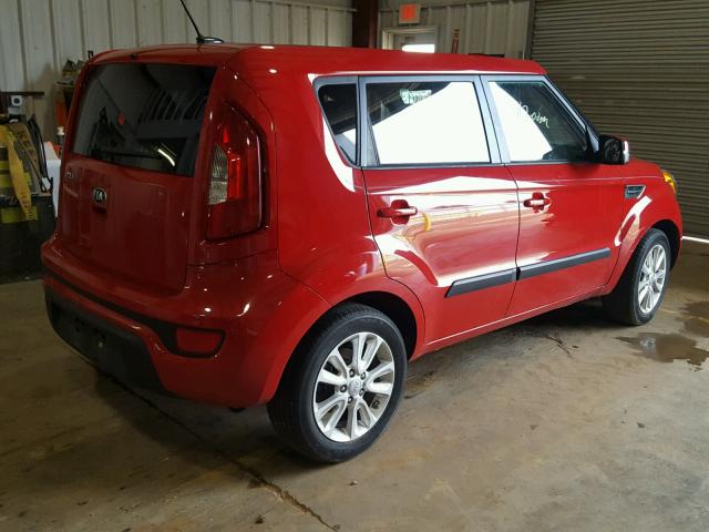 KNDJT2A66D7623999 - 2013 KIA SOUL + RED photo 4