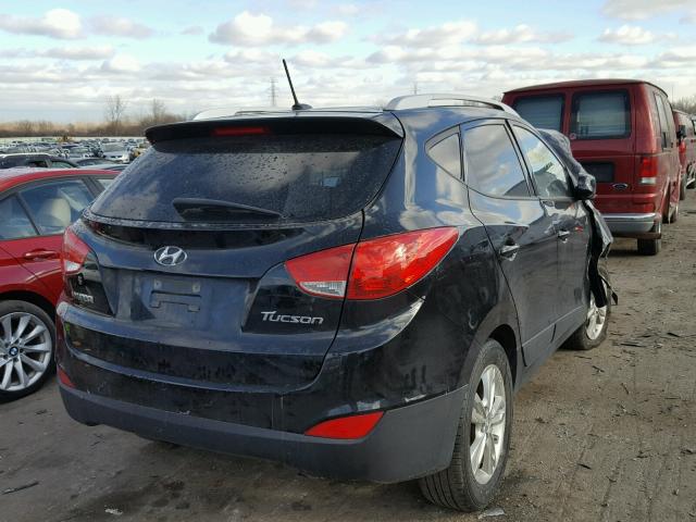 KM8JU3AC3BU204186 - 2011 HYUNDAI TUCSON GLS BLACK photo 4