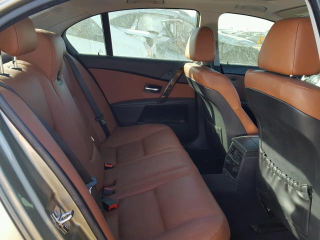 WBANA735X4B805630 - 2004 BMW 530 I GOLD photo 6