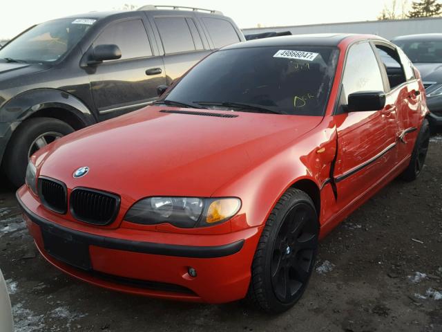 WBAEU33443PM57316 - 2003 BMW 325 XI RED photo 2