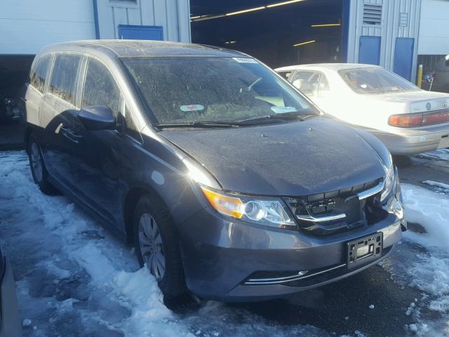 5FNRL5H68HB004797 - 2017 HONDA ODYSSEY EX GRAY photo 1