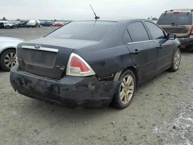 3FAHP02119R147001 - 2009 FORD FUSION SEL BLACK photo 4