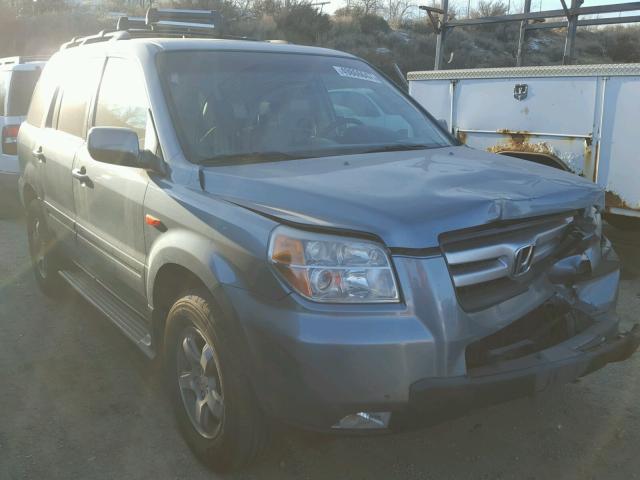 2HKYF18796H507600 - 2006 HONDA PILOT EX GRAY photo 1