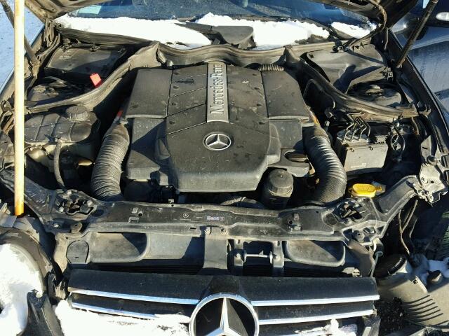 WDBTJ75J83F050455 - 2003 MERCEDES-BENZ CLK 500 BLACK photo 7