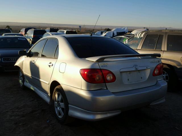 2T1BR32E08C919331 - 2008 TOYOTA COROLLA CE SILVER photo 3