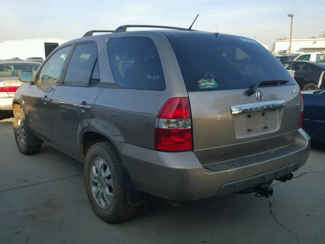 2HNYD18873H523243 - 2003 ACURA MDX TOURIN TAN photo 3