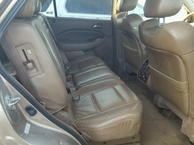 2HNYD18873H523243 - 2003 ACURA MDX TOURIN TAN photo 6