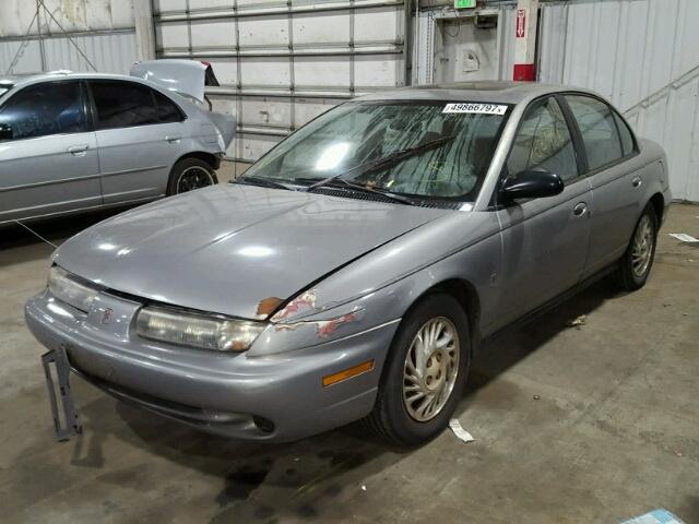 1G8ZJ5271XZ215320 - 1999 SATURN SL2 GRAY photo 2