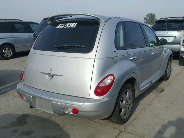 3A8FY68806T209243 - 2006 CHRYSLER PT CRUISER SILVER photo 4