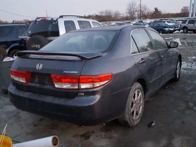 1HGCM66583A062284 - 2003 HONDA ACCORD EX GRAY photo 4