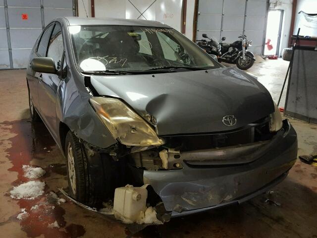 JTDKB20U653071436 - 2005 TOYOTA PRIUS GRAY photo 1