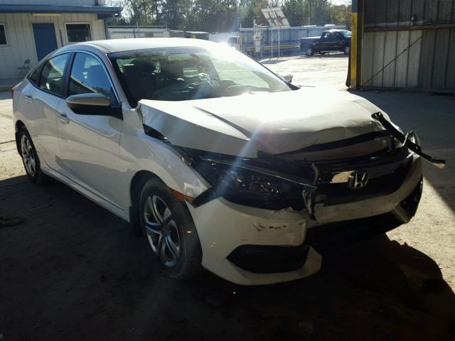 19XFC2F5XGE033105 - 2016 HONDA CIVIC LX WHITE photo 1