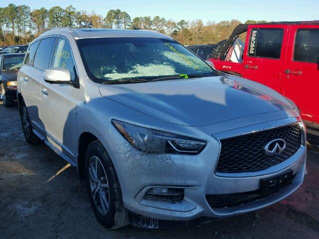 5N1AL0MN8GC521702 - 2016 INFINITI QX60 SILVER photo 1