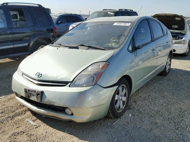 JTDKB20U077641040 - 2007 TOYOTA PRIUS GREEN photo 2