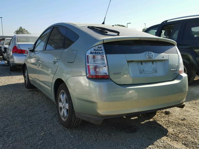 JTDKB20U077641040 - 2007 TOYOTA PRIUS GREEN photo 3