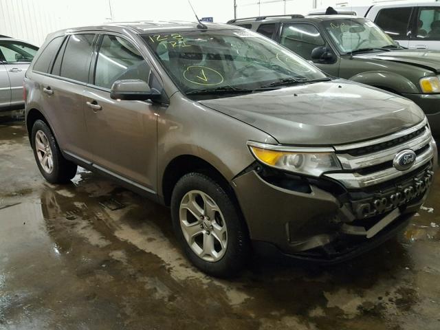 2FMDK3JC3DBB95002 - 2013 FORD EDGE SEL TAN photo 1