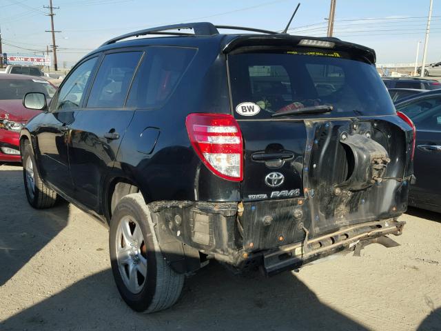 JTMZF33V49D001219 - 2009 TOYOTA RAV4 BLACK photo 3