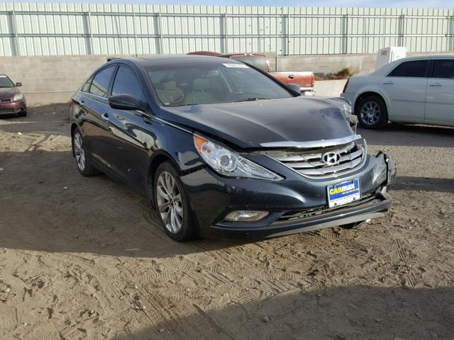 5NPEC4ACXDH683170 - 2013 HYUNDAI SONATA SE BLUE photo 1