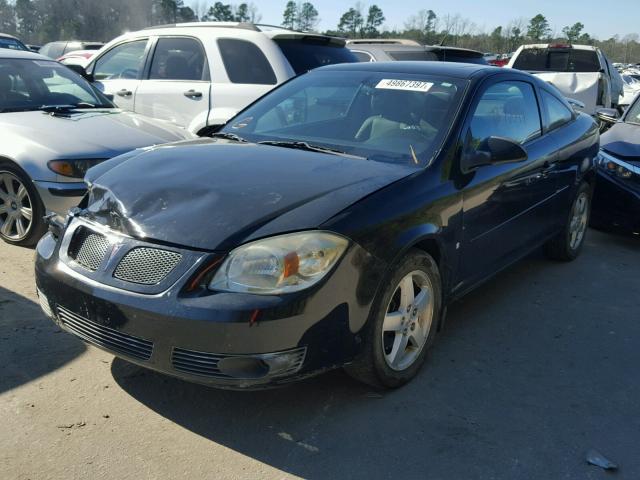 1G2AL15FX77201649 - 2007 PONTIAC G5 BLACK photo 2