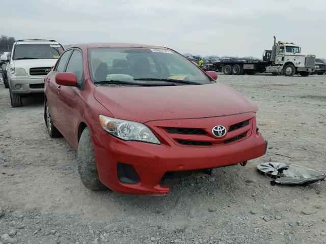 2T1BU4EE7CC902177 - 2012 TOYOTA COROLLA BA RED photo 1