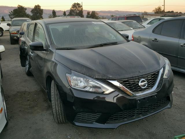 3N1AB7AP5GY299135 - 2016 NISSAN SENTRA S BLACK photo 1