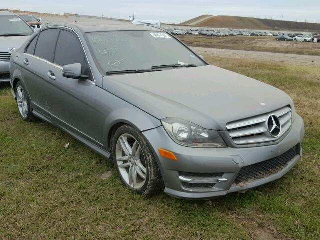 WDDGF4HB7DR250675 - 2013 MERCEDES-BENZ C 250 SILVER photo 1