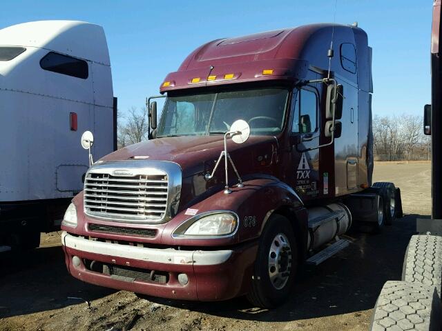 1FUJA6DE66LV20066 - 2006 FREIGHTLINER CONVENTION MAROON photo 2